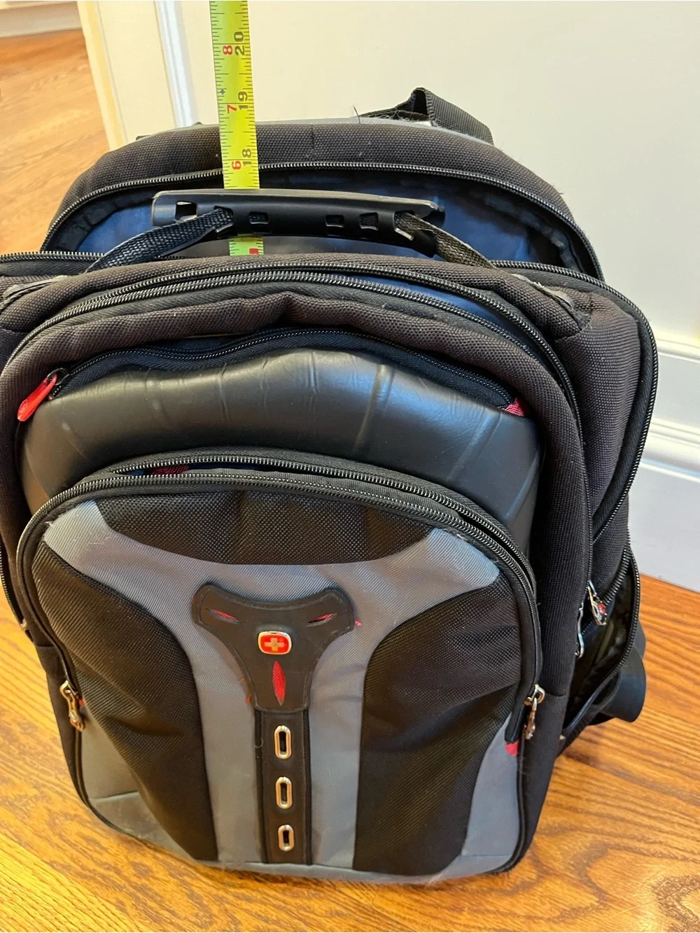 Wenger Swiss Gear Pegasus 17” Black Laptop Backpack
